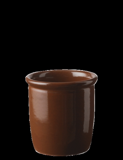 Knabstrup Keramik - syltekrukke 0.5 l. terracotta