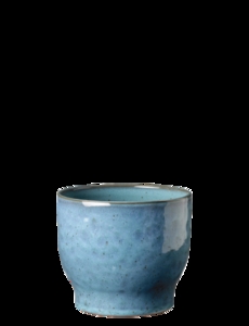 Knabstrup Keramik - urtepotteskjuler Ø 14.5 cm dusty blue