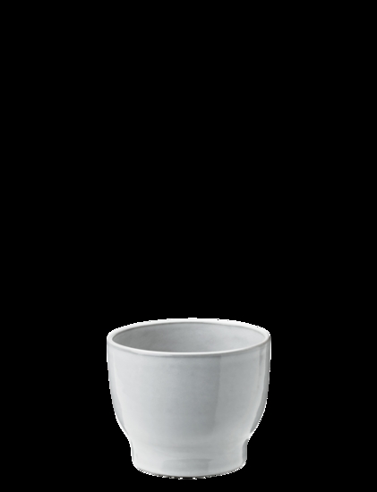 Knabstrup Keramik - urtepotteskjuler Ø 12.5 cm white