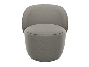 Blomus - Swivel Chair - KUON* fabric: Socia *colour: Taupe* H 71 cm, B 65 cm, T 63 cm