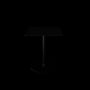 Houe - PICO Café table with round base, 600x600mm - Sort