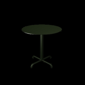 Houe - PICO Café table with 4 star base, Ø740 - Oliven Grøn