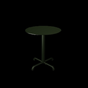 Houe - PICO Café table with 4 star base, Ø640 - Oliven Grøn