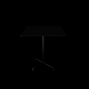 Houe - PICO Café table with 4 star base, 700x700mm - Sort