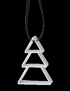 Stelton - Figura ornament, juletræ soft white