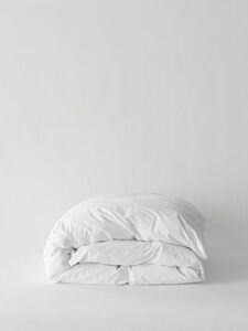 Tell Me More - Duvet cover org cotton 240x220 - bleached white
