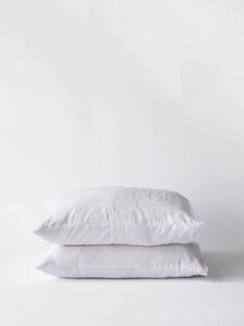Tell Me More - Pillowcase linen 50x60 2p - bleached white