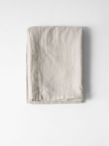 Tell Me More - Sheet linen 160x270 - warm grey