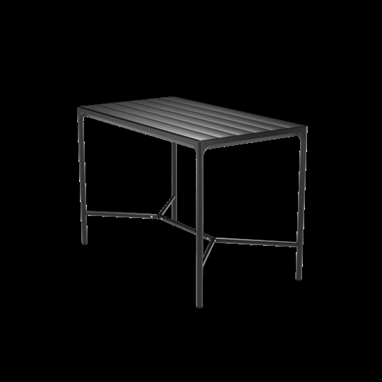 Houe - FOUR Bar Table. 160x90 cm - Black. Frame