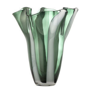 Creative Collection - Lettice Vase, Grøn, Glas