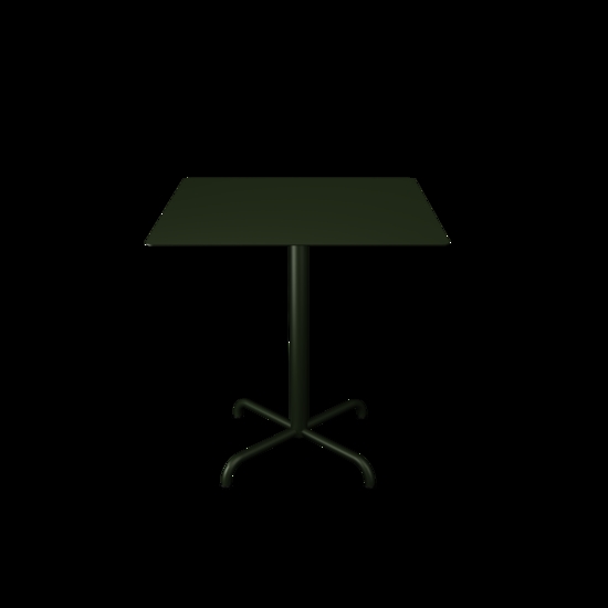 Houe - PICO Café table with 4 star base, 700x700mm - Oliven Grøn
