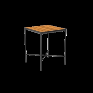 Houe - FOUR Bar Table. 90x90 cm - Bamboo. Frame