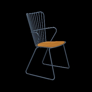 Houe - PAON Dining chair - Midnight. Seat