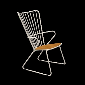Houe - PAON Lounge chair - White. Seat