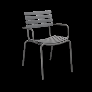Houe - ReCLIPS Dining chair - Dark grey. Armrest