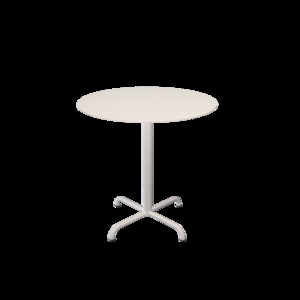 Houe - PICO Café table with 4 star base, Ø740 - Muted Hvid