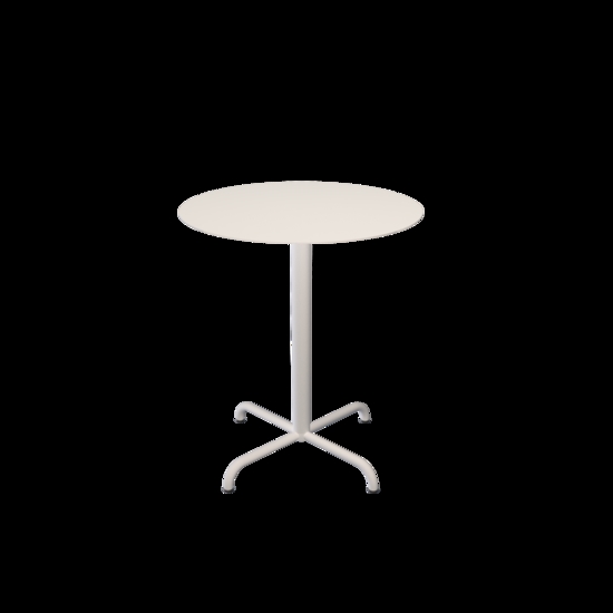 Houe - PICO Café table with 4 star base, Ø640 - Muted Hvid