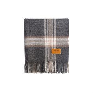 Skriver Collection - Grey/Brown plaid - alpaca