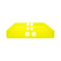 Tray bakke i neon gul fra Neon Living (stor) - neonyellow (29 x 41 cm)