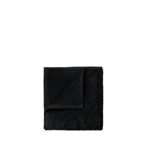 Blomus - Set of 4 Guest Hand Towels  - Black - RIVA