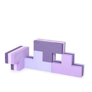 Image of bObles byggeblok - building blocks i multi lilla