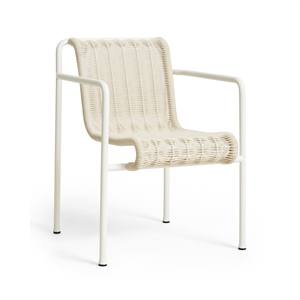 Hay - Palissade Cord Dining Armchair - Cream white