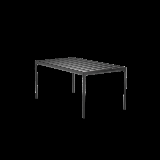 Houe - FOUR Table. 160x90 cm - Black. Frame