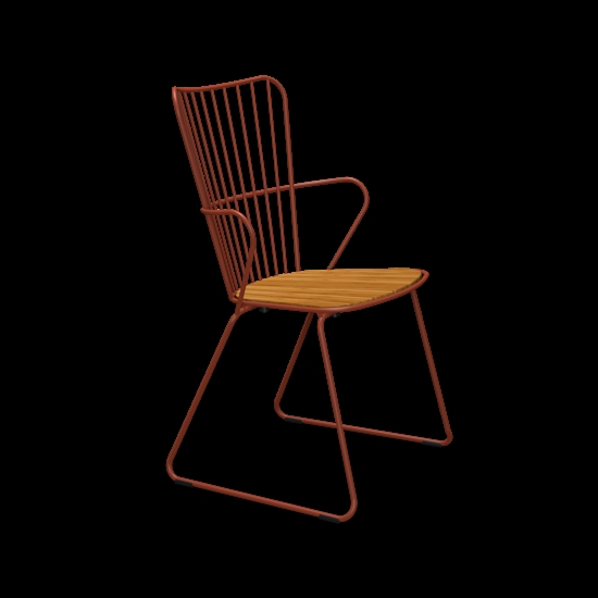 Houe - PAON Dining chair - Paprika. Seat