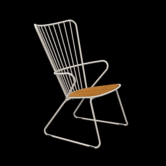 Houe - PAON Lounge chair - White. Seat
