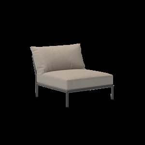 Houe - LEVEL 2 Chair - Ash. Fabric - H:68 W:81 D:92 cm