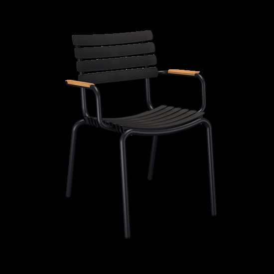 Houe - ReCLIPS Dining chair - Black. Armrest