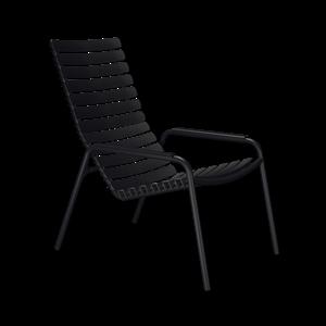 Houe - ReCLIPS Lounge chair - Black. Armrest