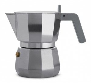 Image of Alessi - Espresso kaffemaskine, 3 kopper - Grå