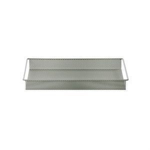 Image of Ferm Living bakke - Metal tray large i støvet grøn