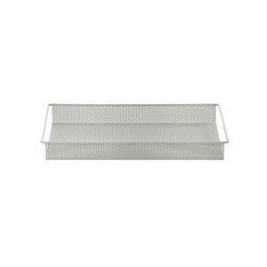 Image of Ferm Living bakke - Metal tray large i grå