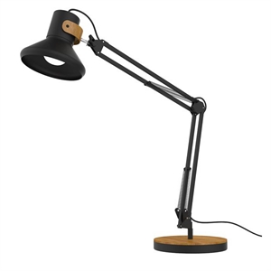 UNILUX - LED Lampe - BAYA - Bambus/Sort