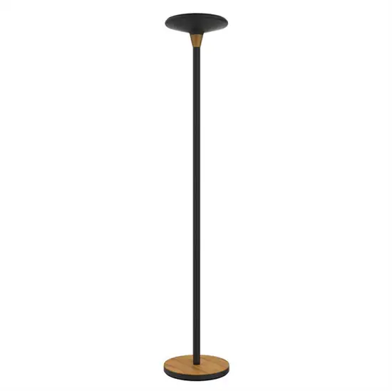 UNILUX - LED Gulvlampe - UPLIGHT BALY BAMBOO - Sort