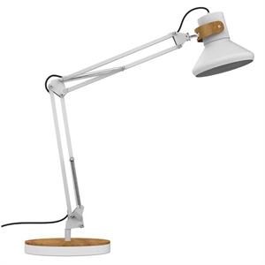 UNILUX - LED Lampe - BAYA - Bambus/Hvid