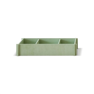 SQUARELY COPENHAGEN - Bakke/Plantekasse - BloomTRAY - Grøn - 53 x 26 x 10 cm