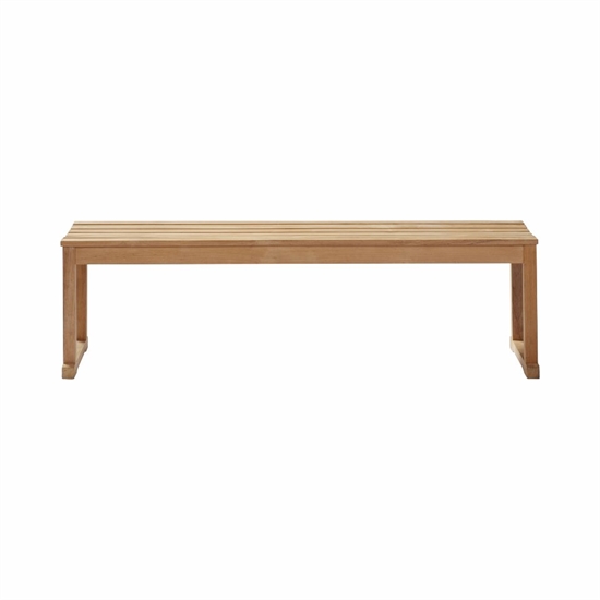 Cinas - Vega bænk 150x40cm teak