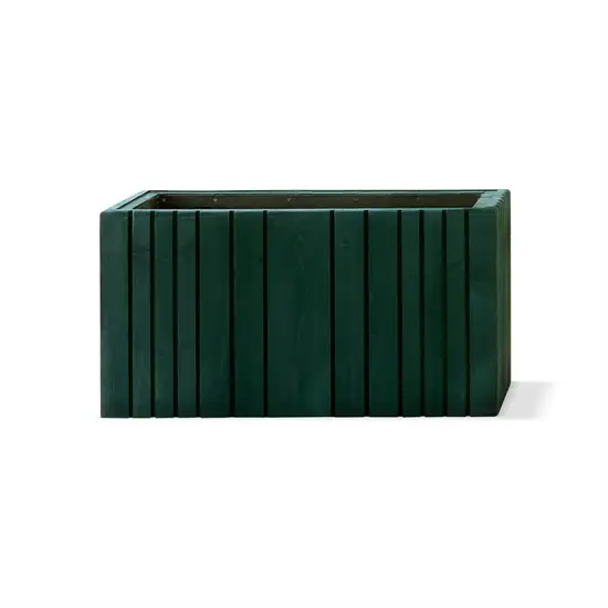 SQUARELY COPENHAGEN - Plantekasse - Unfold WIDE - Forest Green - 77 x 33 x 40 cm 