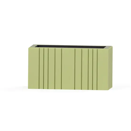 SQUARELY COPENHAGEN - Plantekasse - Unfold WIDE - Meadow Green - 77 x 33 x 40 cm 