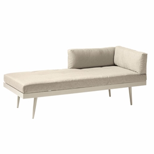 Cinas -  Rio daybed, Sandy Grey Aluminiums stel, hynder i Sand