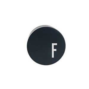 Image of Design Letters - Charger - "F" - Sort