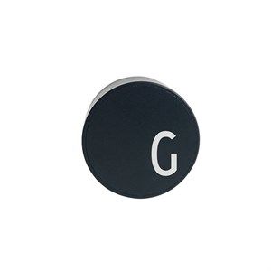 Image of Design Letters - Charger - "G" - Sort