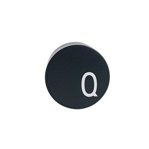 Image of Design Letters - Charger - "Q" - Sort