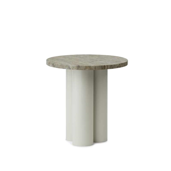 Normann Copenhagen - Dit Table Sand - Travertine Silver