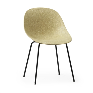 Normann Copenhagen - Spisebordsstol - Mat Chair - Hemp - Sort/Stål