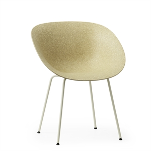 Normann Copenhagen - Armstol - Mat Chair - Hemp - Creme/Stål