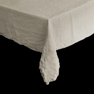 Image of AU Maison - Linen Basic Dug (142x270) - Lysegrå